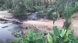 Le pont de lubuya sur la rivière wanyanukula construit en 25 jours vive le changement.