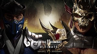 Mortal kombat 11 - sub-zero vs shao-Kahn (very hard)