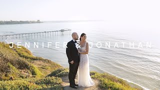 "All you need is love and I love you" //Scripps Seaside Forum Wedding Video