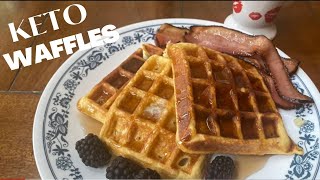 Keto Waffles One Minute Recipe
