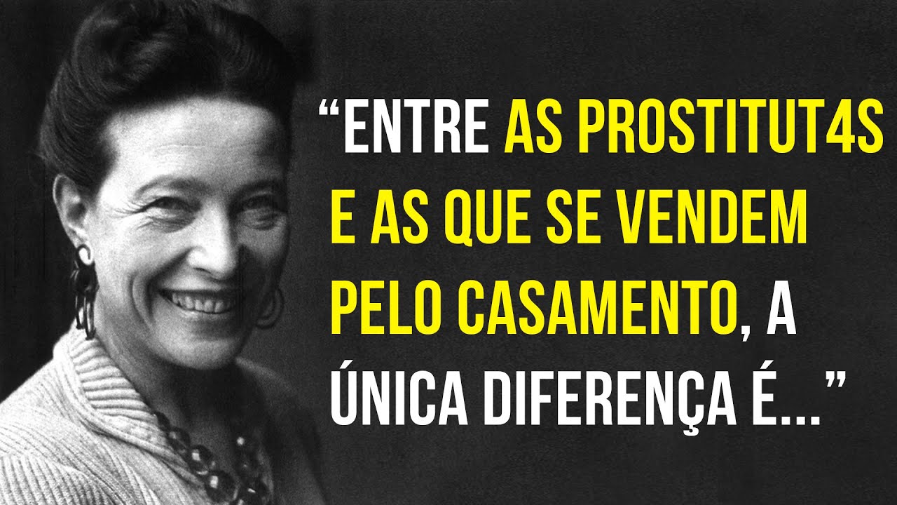 Citações De Simone De Beauvoir Sobre Relacionamentos, Amor, Vida E ...