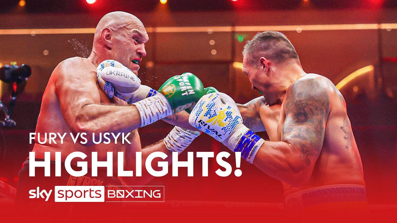 HIGHLIGHTS! Oleksandr Usyk Beats Tyson Fury For Undisputed Crown 👑 ...