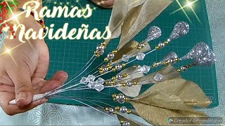 Cómo hacer Ramas Navideñas SÚPER FÁCILES y ELEGANTES paso a paso!