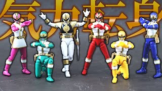 【東京気力ボンバーズ】SHODO SUPER 五星戦隊ダイレンジャーをレビュー！SHODO SUPER  Gosei Sentai Dairanger Review !