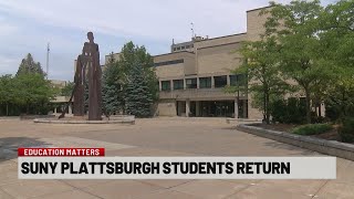 SUNY Plattsburgh welcomes back students