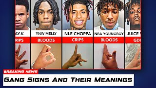 Rappers' Gang Signs And Their Hidden Meanings