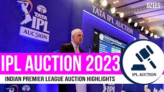 IPL Auction 2023 | Key moments & Highlights | HD