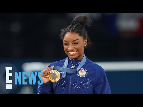 Simone Biles WINS gold in gymnastics all-round final | Olympic Games 2024 | E! News