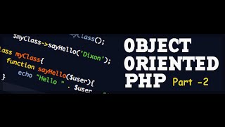 OOPS concepts in PHP ( Constructor function ) Part 2