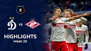 Highlights Dynamo vs Spartak (0-2) | RPL 2019/20