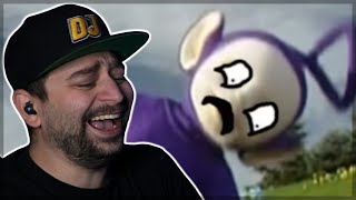 TINKY F***ED UP! 😂 - YTP - Here C O M E The T!tt!eTubbies REACTION!