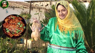 Village Cooking ; Duck with Pomegranate juice ♧ Village food ♧ Azerbaijan Cooking