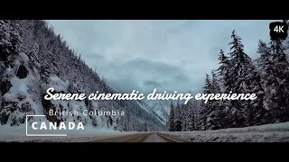 Relaxing Cinematic Drive: The Beauty of British Columbia #asmr