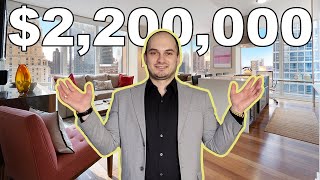 NYC Apartment Tour 2022 | This Is What $2.2 Million Buys You In New York City