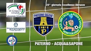 Eccellenza: Paterno - Acqua&Sapone 1-1
