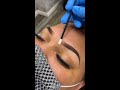 💖must watch finished ombré brows check out that color gradient. they look so perfect 😍