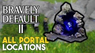 Bravely Default 2 All Challenge Portal Locations (Get Jobs To Level 15)