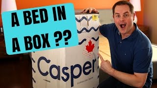 CASPER MATTRESS UNBOXING \u0026 REVIEW !!!