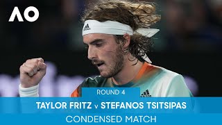 Taylor Fritz v Stefanos Tsitsipas Condensed Match (4R) | Australian Open 2022