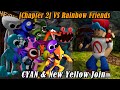 [Chapter 2] CYAN & New Yellow VS All Rainbow Friends Sings Friends To Your End (CYAN x Yellow Join)