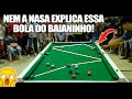 COMO EXPLICAR AS JOGADAS DO BAIANINHO!! O MAGO DA SINUCA APRONTOU DENOVO