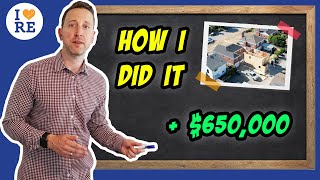 How I Made $650K in Just 1 Year on a Single Real Estate Development Deal