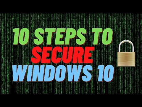 10 шагов для защиты Windows 10