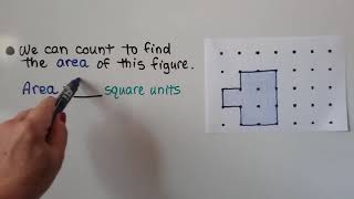 3rd Grade Math 11.4, Understand Area