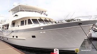 2015 Outer Reef 880 Classic Series Motor Yacht - Deck and Interior Walkaround - 2018 FLIBS