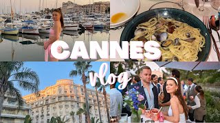CANNES VLOG | Beach Clubs in Cannes, a French Riviera Boat Day & Partying in Antibes | Molly Brooks