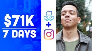 HOW TO MAKE $71,450 IN 7 DAYS with a SMALL INSTAGRAM FOLLOWING for FREE!?