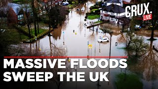 UK News Live | LIVE Severe Flooding In Leicestershire | UK Floods LIVE | UK Weather Live | Crux Live