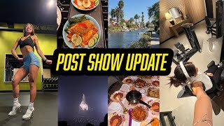 POST SHOW UPDATE | enjoying life, concerts, mental state, friendsgiving, lifts & more :)