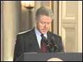 Pres. Clinton's Announcing Medicare Modernization Plan (1999)