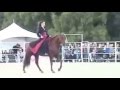 Amazing Arab girl dancing with her horse