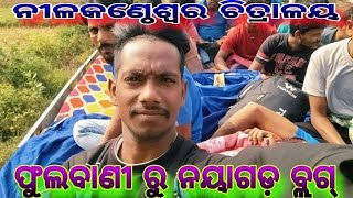 ଫୁଲବାଣୀ ରୁ ନୟାଗଡ଼ ବ୍ଲଗ୍ By Nilakantheswar chitralaya gambaridihi Nayagarh #vlog #dance #vrailreels