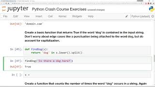 8 Python Crash Course Exercises Solutions