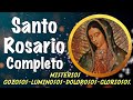 SANTO ROSARIO COMPLETO | LOS 20 MISTERIOS | Madre del Rosario