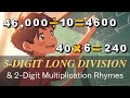 Anyone can Learn Division and Multiplication With Rhymes, Examples, and Fun Word Problems