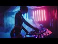 Velvet Dominance – Female DJ Techno Under Neon Lights