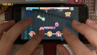 【デレステ】ミライコンパス／MASTER＋ FC(gr2) 手元