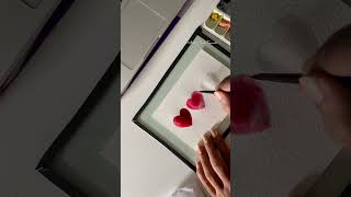 Easy Watercolor Valentine's Day Cards for beginners step by step | Simple Watercolor Cards | Heart
