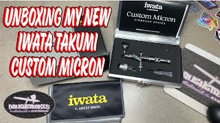 Unboxing and testing the Iwata Takumi Custom Micron