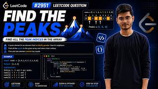 LeetCode 2951: Find the Peaks | Easy C++ Solution