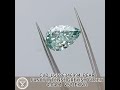 4ct fancy green lab grown diamonds pear fancy intense greyish green vs2 ex vg cvd lg586346994