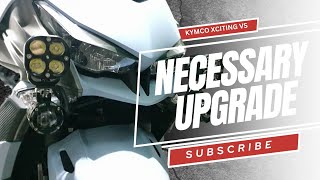 KYMCO XCTING400 VS | BAKIT NAG PALIT NG AUX LIGHT BRACKET | NECESSARY/UNNECESSARY UPGRADES for VS