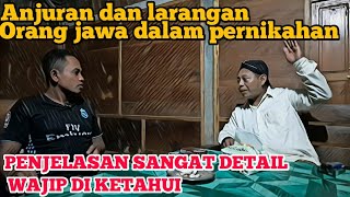 #kaweruhkejawen // larangan dalam mencari jodoh - pernikahan