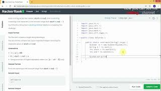 HackerRank - Java #15 - Java Substring