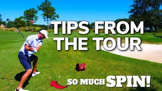 SHORT GAME Lessons w/ PGA Tour Winner Wesley Bryan and How to Really Spin it!