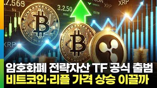 암호화폐 전략자산 TF 공식 출범…비트코인·리플 가격 상승 이끌까